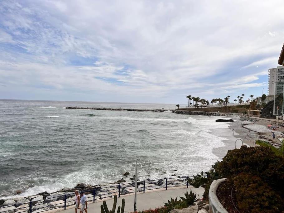 Benalmadena Costa Malaga Apartamento Muy Acogedor Con Vistas Al Mar Terraza Gigante Para Verano E Invierno Parking Exteriör bild