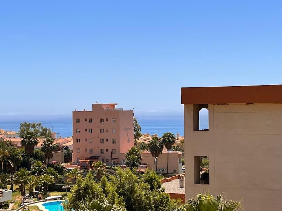 Benalmadena Costa Malaga Apartamento Muy Acogedor Con Vistas Al Mar Terraza Gigante Para Verano E Invierno Parking Exteriör bild