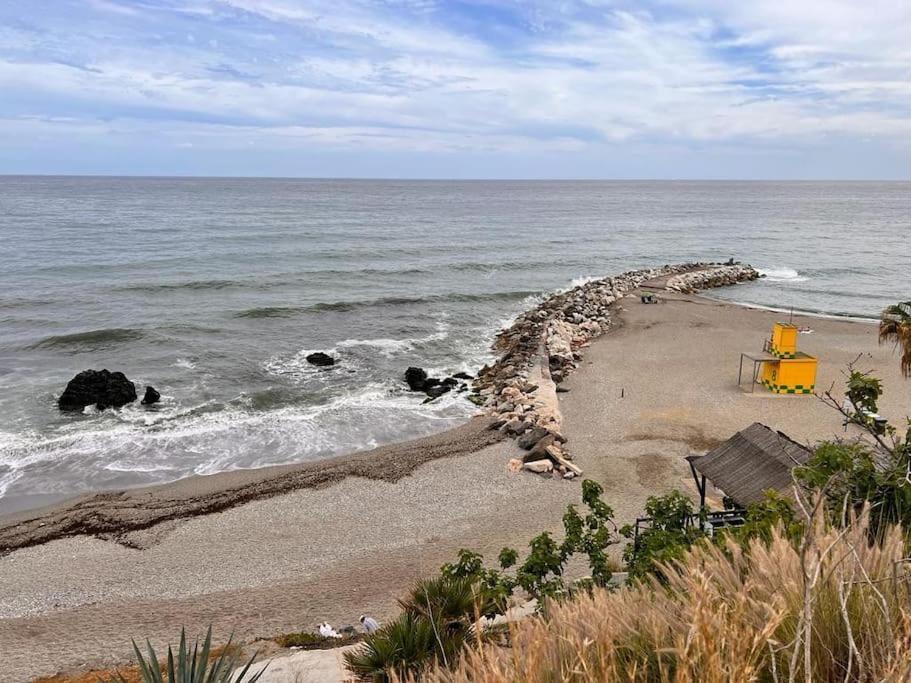 Benalmadena Costa Malaga Apartamento Muy Acogedor Con Vistas Al Mar Terraza Gigante Para Verano E Invierno Parking Exteriör bild