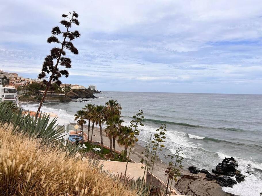 Benalmadena Costa Malaga Apartamento Muy Acogedor Con Vistas Al Mar Terraza Gigante Para Verano E Invierno Parking Exteriör bild