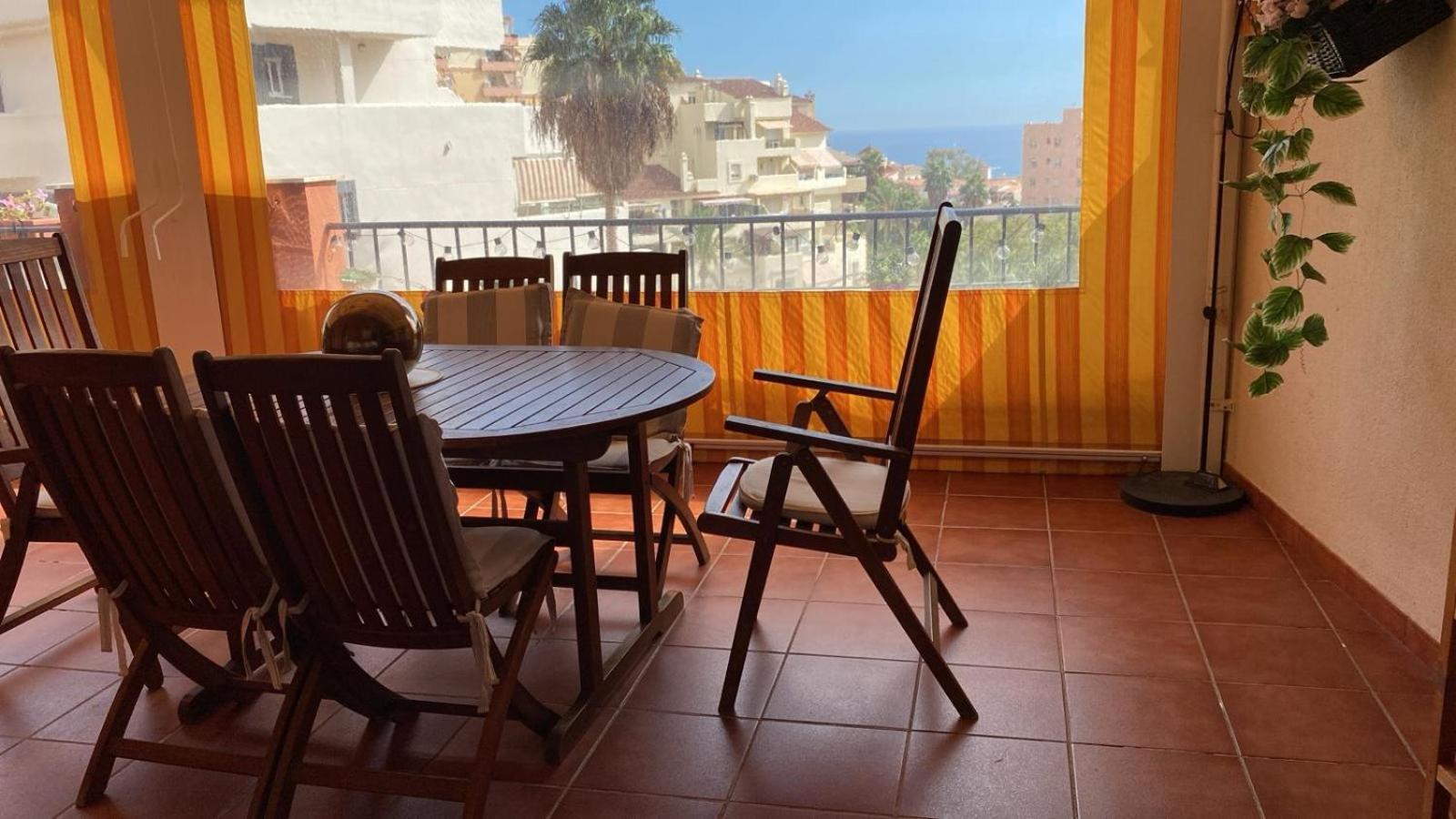 Benalmadena Costa Malaga Apartamento Muy Acogedor Con Vistas Al Mar Terraza Gigante Para Verano E Invierno Parking Exteriör bild